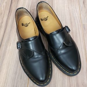 Dr. Martens▪︎Agnes Leather Monk Straps